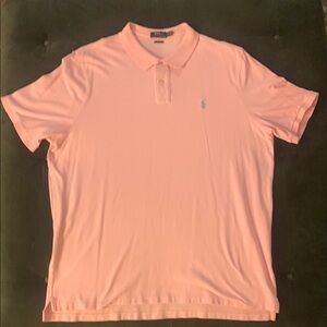Ralph Lauren Pink Polo Shirt for Men